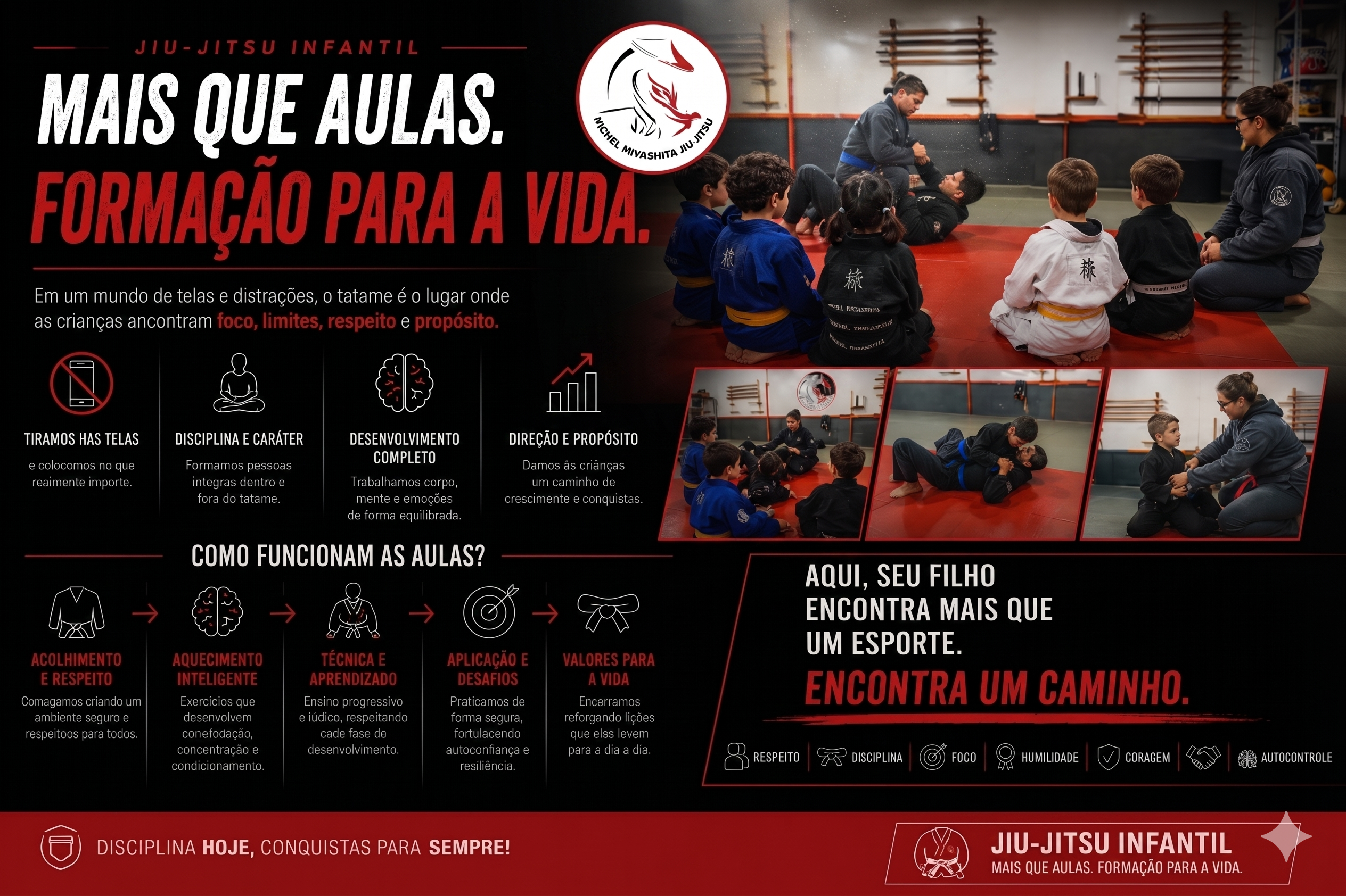 Jiu-Jitsu infantil Miyashita